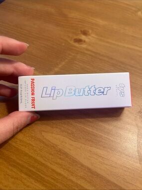 TYS beauty lip butter (shade: passion fruit)
